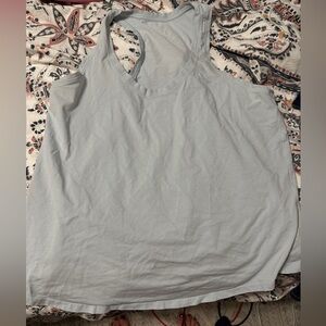 LULULEMON LOVE RACERBACK TANK- blue size 14